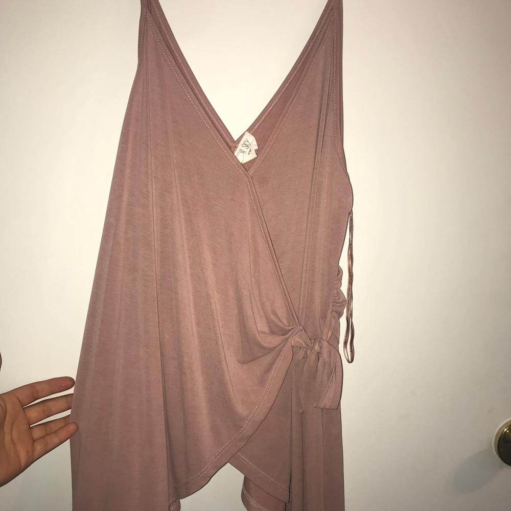 Pink blouse